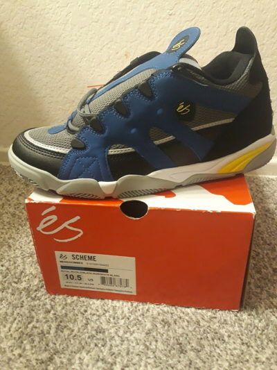 Pre-owned És Es Skateboarding Scheme Size 10.5 In Blue