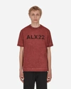 Alyx Exclusive Logo T-shirt In Red