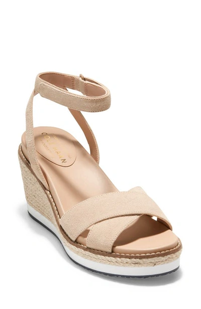 Cole Haan Cloudfeel Espadrille Wedge Sandals In Multi