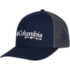 COLUMBIA COLUMBIA NAVY DALLAS COWBOYS PFG MESH SNAPBACK HAT