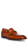 Steve Madden Men's Caspin Bit Dress Loafer In Tan Leather