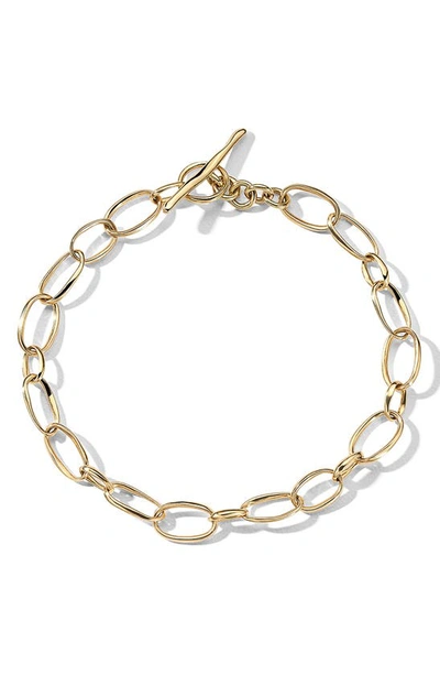 Ippolita 18kt Yellow Gold Classico Scultura Small Link Bracelet