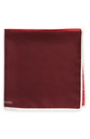 NORDSTROM NORDSTROM COLORBLOCK SILK POCKET SQUARE