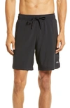 Alo Yoga Unity 2-in-1 Shorts In Black/ Dark Grey