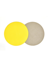 Von Gern Home Faux Textured Leather Round Reversible Placemat