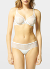 SIMONE PERELE REFLET SHEER PLUNGE UNDERWIRE BRA