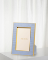 Aerin Classic Croc Leather Frame, 4" X 6" In Size 5 X 7