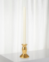 Aerin Allette 4" Small Candleholder, Gold