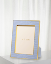 Aerin Classic Croc Leather Photo Frame, 5" X 7"
