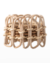 Juliska Provence Rattan Whitewash Napkin Ring