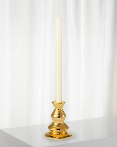 Aerin Allette 4.6" Medium Candleholder, Gold