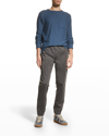 Vince Grey Modern Pull-on Jogger Lounge Pants In Shade