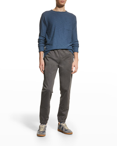 Vince Grey Modern Pull-on Jogger Lounge Trousers In Shade-028sha
