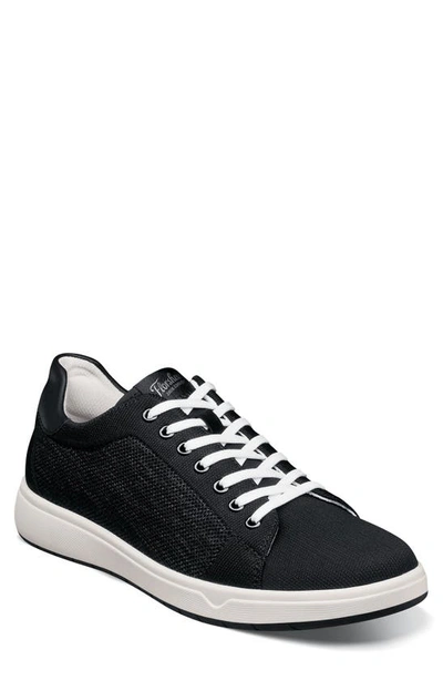 Florsheim Heist Knit Trainer In Black