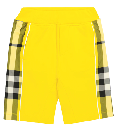 Burberry Kids' Little Boy's & Boy's Graham Shorts In Yellow