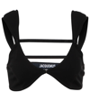 Jacquemus Le Bandeau Veleiro Top In Black