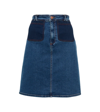 SEE BY CHLOÉ DENIM MINISKIRT