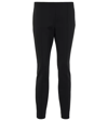 The Row Kosso Seamed Stretch-wool Leggings In Black