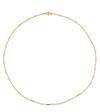 MELISSA KAYE ZEA LINKED 18KT GOLD NECKLACE WITH DIAMONDS