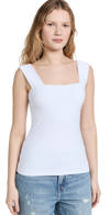 Susana Monaco Wide Strap Tank In Sugar