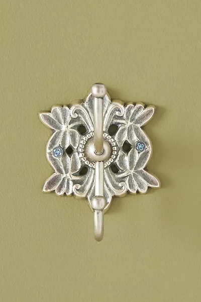 Anthropologie Primrose Hook In Silver