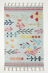 Anthropologie Handwoven Tinsley Indoor/outdoor Rug By  In Blue Size 9x12