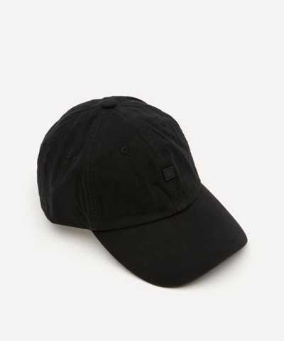Acne Studios Mens Six-panel Baseball Cap In Black