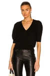 Khaite Black The Sierra Cashmere Sweater In Black