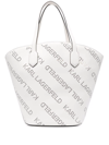 KARL LAGERFELD K/PUNCHED LOGO TOTE