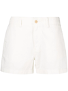 Polo Ralph Lauren Slim-cut Chino Shorts In White