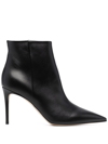 SCAROSSO X BRIAN ATWOOD ANYA LEATHER ANKLE BOOTS