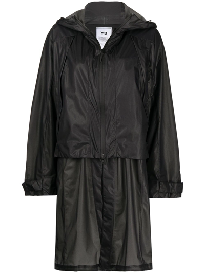 Y-3 Terrex Sheer Adjustable-fit Parka In Black