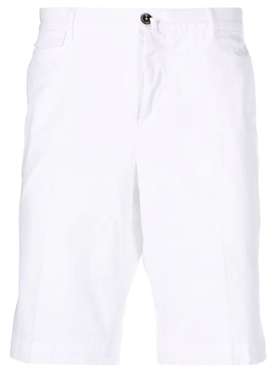 Pt Torino Straight-leg Bermuda Shorts In White