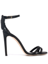 Dee Ocleppo Lace-up Leather Sandals In Black