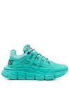 Versace Trigreca Sneakers, Female, Green Water, 41 In Grün