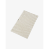 Tekla Brown Logo-embroidered Organic-cotton Bath Towel 70cm X 140cm In Brown
