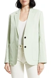 Theory Notch Lapel Blazer In Mint