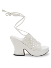 Circus By Sam Edelman Women's Paislie Woven Block-heel Sandals In Wasabi