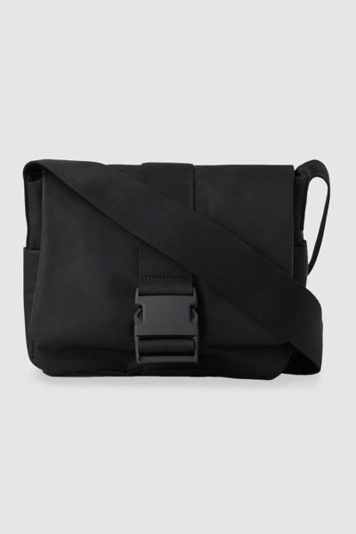 Cos Mini Messenger Bag In Black