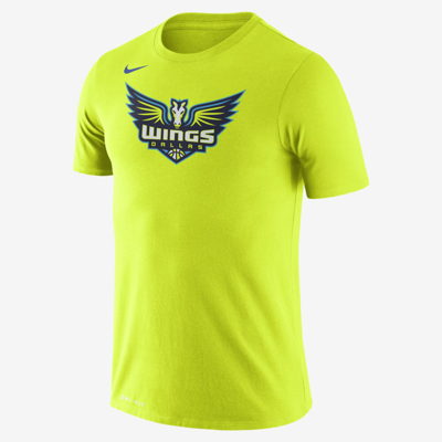 Nike Dallas Wings Logo  Dri-fit Wnba T-shirt In Green
