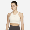 Nike Women's  Yoga Alate Curve Medium-support Lightly Lined Sports Bra In Grey