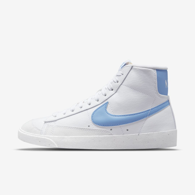 Nike Blazer Mid '77 Next Nature Women's Shoes In White,university Blue