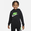 Nike Babies' Sportswear Club Fleece Toddler Pullover Hoodie In Black