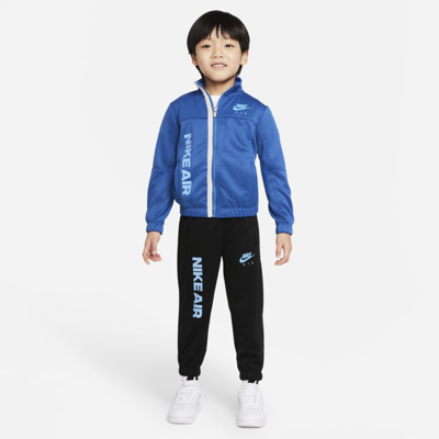 Nike Babies' Sportswear Toddler Tracksuit Set In Dark Marina Blue