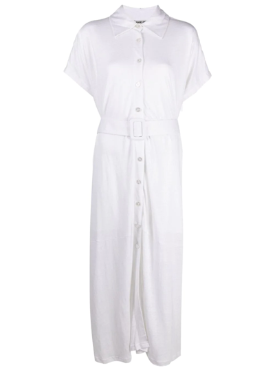 Max & Moi Rocky Shirt Dress In White | ModeSens