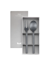 Mepra Stile Ice Nero 2-piece Serving Set In Stainless Steel
