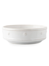 Juliska Berry & Thread Small Ceramic Pet Bowl In White Wash