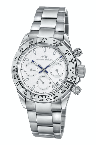 Porsamo Bleu Alexis Multi-function Bracelet Watch In Grey