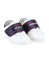 DOLCE & GABBANA BABY'S LOGO LEATHER SNEAKERS