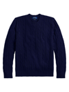 Polo Ralph Lauren The Iconic Cable-knit Cashmere Sweater In Bright Navy